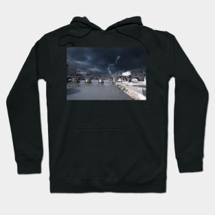 Virtual phenomenon: Stone bridge in Skopje Hoodie